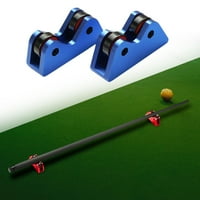 Par pregled dijelova alata za održavanje bazena Bilijar Cue Checker Checker tamno plava