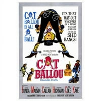 Posterazzi Cat Ballou Movie Poster - In