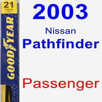Nissan Pathfinder vozač brisača brisača - Premium