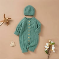 GUBOTARE dječaci Duks pulover Čvrsti pleteni džemper za bebe JABODSKE TUMPETNE KAPE OPREME POSTAVLJA