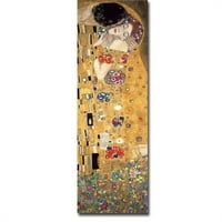 Umjetnička home galerija 1648756TG poljubac Gustave Klimt Premium premium preliminal galerija - zamotana