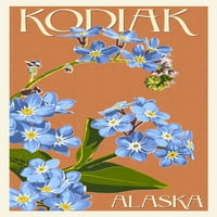 Kodiak, Aljaska, zaboravite - Ne-Nots, Letterpress