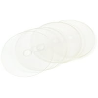 Prozirni DIY Slikarski CDS okrugli disk Blank Blank Palika Brisanje CD-a