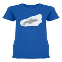 Slatka narwhak kitova u obliku majica u obliku žele žene - MIMage by Shutterstock, ženski medij