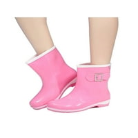 Gomelly Dame Vodootporne čizme Lagane kiše Slip otporne na vrtne cipele Povucite na rainboot kampovanje