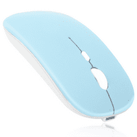 2.4GHz i Bluetooth punjivi miš za realme c Bluetooth bežični miš dizajniran za laptop MAC iPad Pro računarski