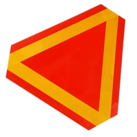 Sporo pokretni znak za prijavu na trokut Znak reflektirajuće table