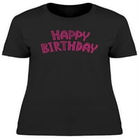 Sretan rođendan Naslov Majica - MIMage by Shutterstock, Ženska mala