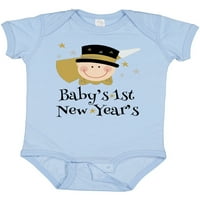 Inktastic 1. nove godine bebe Boy Holiday Daft Baby Boy Bodysuit