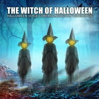 VikakioOze Halloween ukrasi na otvorenom užarene ljude koji drže ruke vještica zastrašujuća dekor za