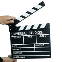 Film Film TV Slate Clapper Board Clapboard Cut Action Scena Drvena
