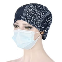 Hesxuno šeširi za žene sa rakom Žene sa tipkama India Hat musliman Chemo Hat Beanie Wrap Cap
