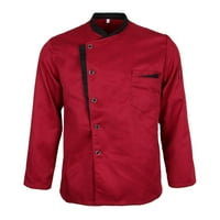 Restoran Uniformni kaput od jakne hrane - crvena Kako je opisano - Crveni XL, kako je opisano
