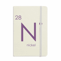 Kesterski elementi Period Tabela Tranzicija Metali Nickel NI Notebook Službeni tkanini Tvrdan pokrivač