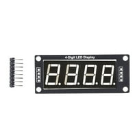 LED segment digitalni modul za prikaz bitova segmenti PCB Clock modul MRA172C bijeli