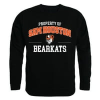 Sam Houston State University Bearkat Nekretnina Crewneck Duks duks pulover Crna mala
