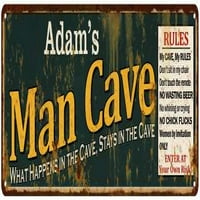 Adamov čovjek pećine pravila zelenog znaka Dekor poklon 108240005034