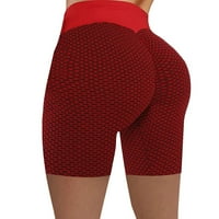 Ženske kratke hlače Atletski rastezljivi tajice Fitness Trčanje Džepovi teretane Aktivne kratke hlače