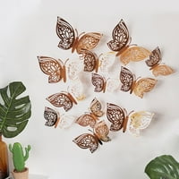 3D šuplje leptir zidne naljepnice Početna Dekor kartonske leptir zidne naljepnice