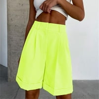 LisingTool Jumpsuits za ženska modna casual multicolor odijelo kratke hlače patentni džep Solidacne