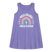 Instant poruka - Hallelujah Rainbow - Djevojke za djecu i mlade A-line haljina