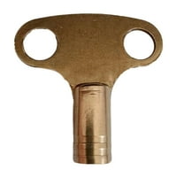 Ključ za ispušni ventil hladnjaka 5 × Pribor za radijator bakreni materijal