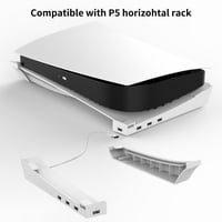 Newwt horizontalni štand USB sučelja Jednostavna montaža Potrebna izgleda izdržljiva čvrsta olakšava skladištenje stabilne igre