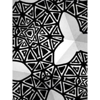 Stramel, Renee W. Crni modernog uokvirenog muzeja Art Print pod nazivom - Buckminster IV