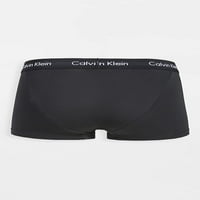 Calvin Klein Mens Pamuk Stretch nisko povećanje prtljažnika srednje crna, plava sjena, kobaltna voda