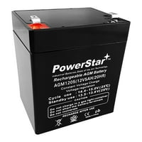 Powerstar High Ocena 12V 5Ah 6fm Skuter za invalidska kolica SLA AGM baterija