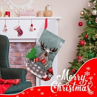 Božićne čarape Poklon torba Mala butika Candy Dekoracija poklon bag božićne čarape