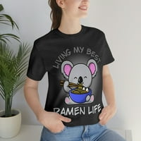 Slatka živjeti moj najbolji ramen život kawaii anime koala štapickicks tshirt s-3xl
