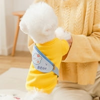 Taize odjeća za kućne ljubimce uzorak patcper torba meko kućne ljubimce mačke pasa pulover za proljeće