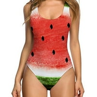 Wothz Women Ljeto Seksi rastezljivi monokini jednodijelni kupaći kostimi kupaći kostim