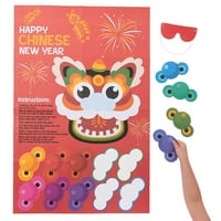 Kineska nova godina pričvrstite nos na lavovnu igru, igračke, kinesku novu godinu