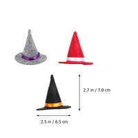 Halloween Mini Felt Witch HATS boca vina pokriva šešir za flaše