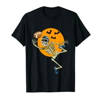 Američki nogometni kostur Halloween Men Moys Fan Fan majica