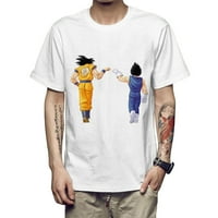Zmajeva kuglična majica Men Boys Novelty Goku Akcijsku figuru Anime Graphic majice