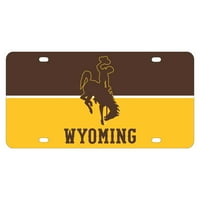 Wyoming Cowboys Metal Licency Plate Car Oznaka automobila