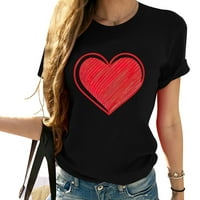 Red Heart ljetne grafike za žene: Trendy, udobne majice kratkih rukava s jedinstvenim otisci Dane na
