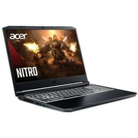 Acer Nitro Gaming laptop računar 15.6 FHD IPS 144Hz Comfyview Display AMD Octa-Core Ryzen 5800H procesor 64GB DDR 2TB SSD GeForce RT 6GB pozadinska tastatura HDMI USB-C Pobjeda crna