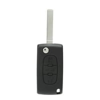 Dugmad Daljinski ključ Case Car Key tipke FOB Shell Poklopac za zamjenu s osnovom bez utora za