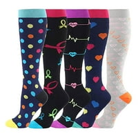 Čarape za žene i muškarce Čišćenje Unise Pairs Socks Brede Kalf kompresivne sportske čarape