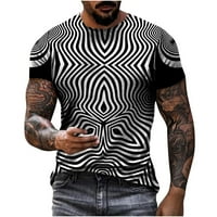 Aufmer ljetne majice za muškarce čišćenje muškog unise dnevno majica 3D ispis grafički otisak životinjski