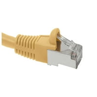 Kablovska mačka zaštićena Ethernet kabel, stopala - žuta
