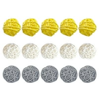Tkanje otrcane bale Weave Rattan Ball Creative DIY zanatsko dekorativni kuglični materijal isporučuje