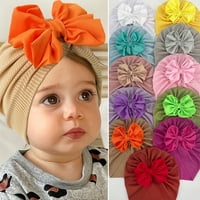 Waroomhouse Baby turban navojni navojni navojni za nošenje ljetne dotjerivanja lijepe djece za djecu