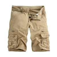Umitay Workhout Shorts Muški muški ljetni povremeni na otvorenom Casual Patchwork džepovi Kombinezone Sportske alatne hlače