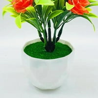 Walbest umjetni bonsai Realistic Vibrant Color cvjetni ne-bledeni umjetni cvjetni cvjetni kućni vrtni