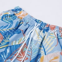 Outfmvch kratke hlače za ženske kratke hlače Ljeto udobno plaže kratke hlače elastična struka cvjetni